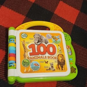 LeapFrog 100 Animals Book - Green and Yellow